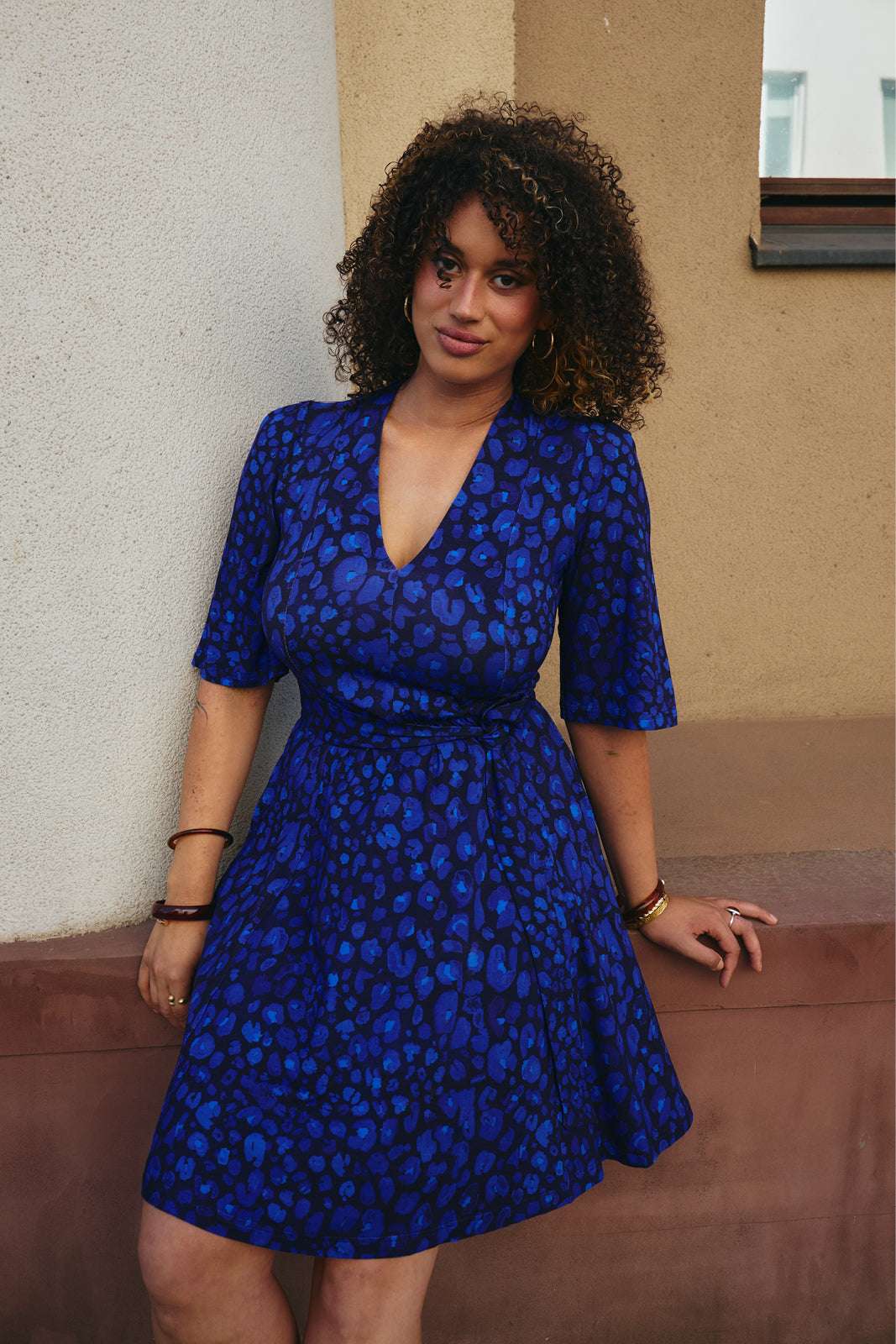 FLORENCE leo art blue print