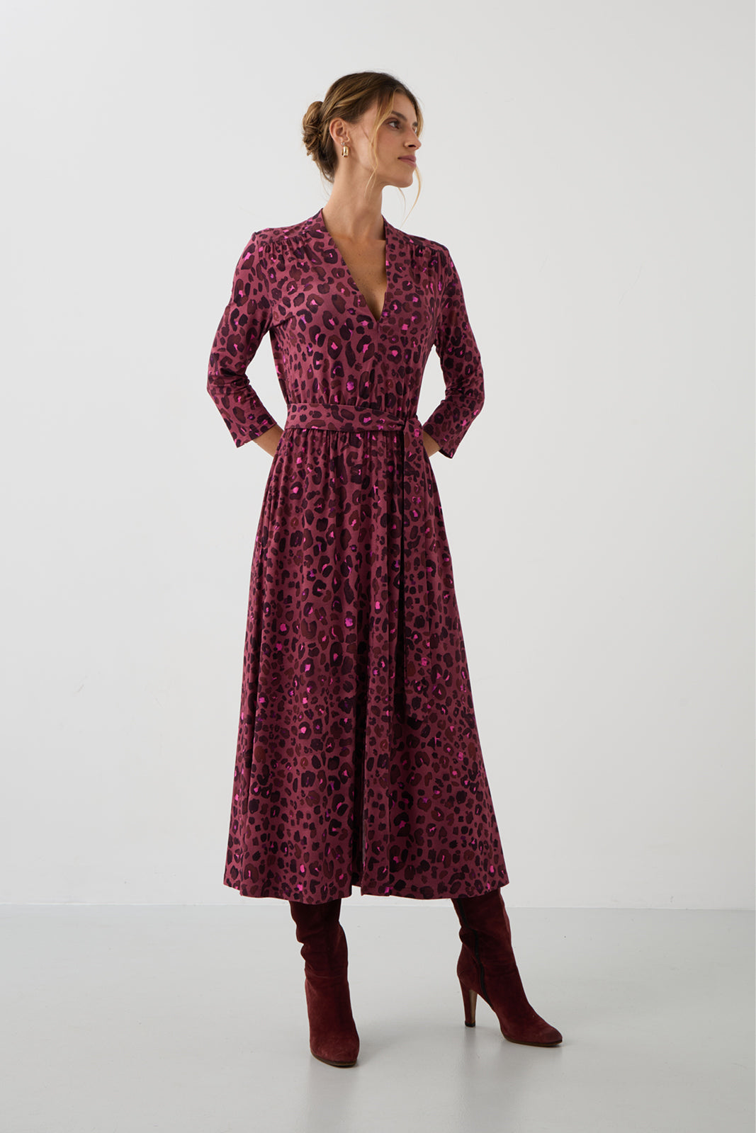 Sukienka LIBERTY DRESS print bloody leo
