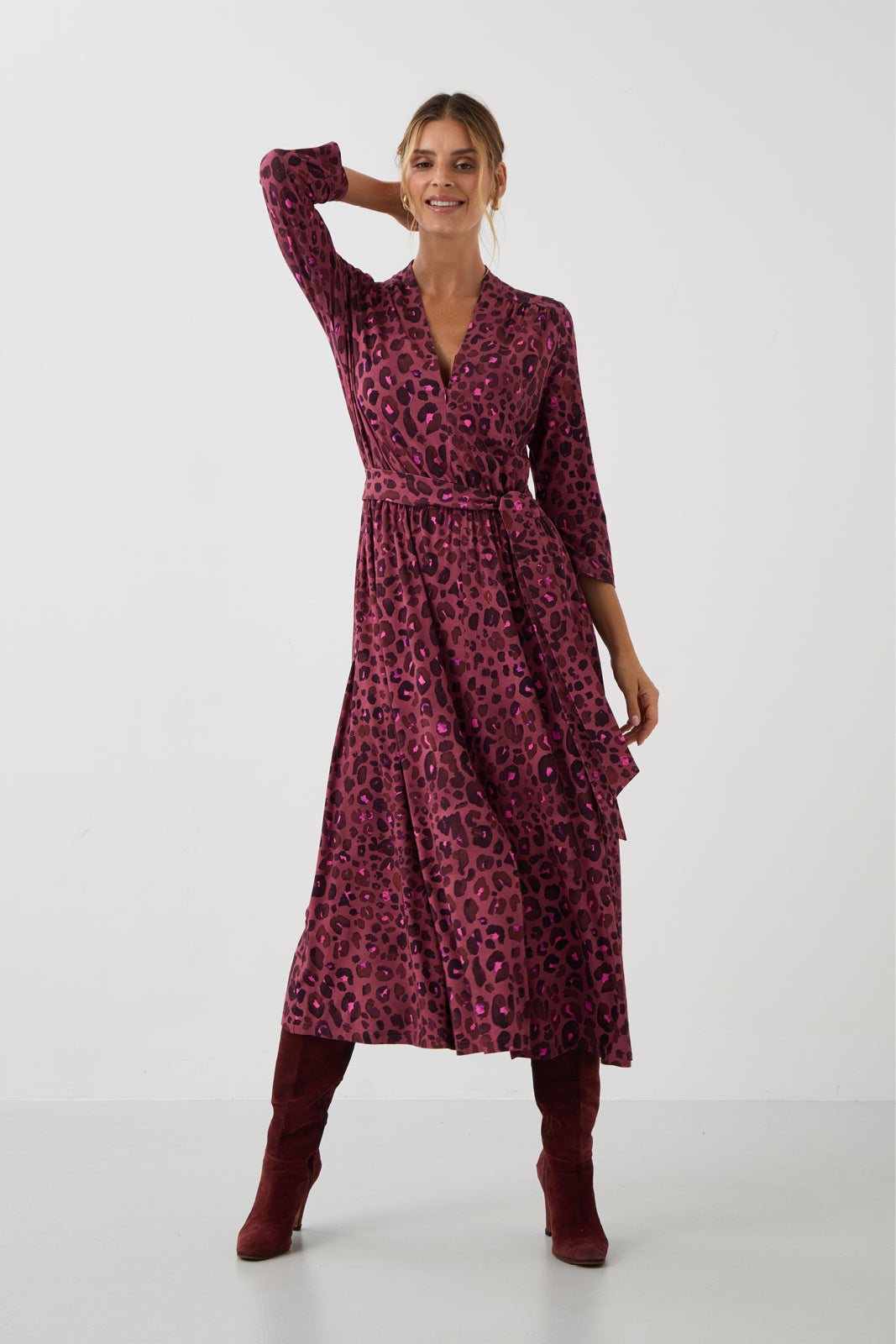 Sukienka LIBERTY DRESS print bloody leo