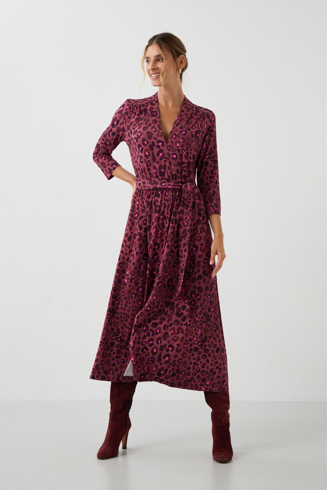 Sukienka LIBERTY DRESS print bloody leo