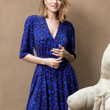 FLORENCE leo art blue print