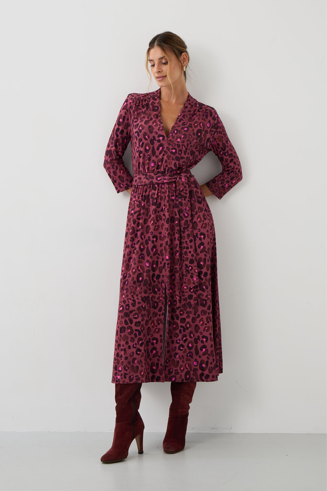 Sukienka LIBERTY DRESS print bloody leo