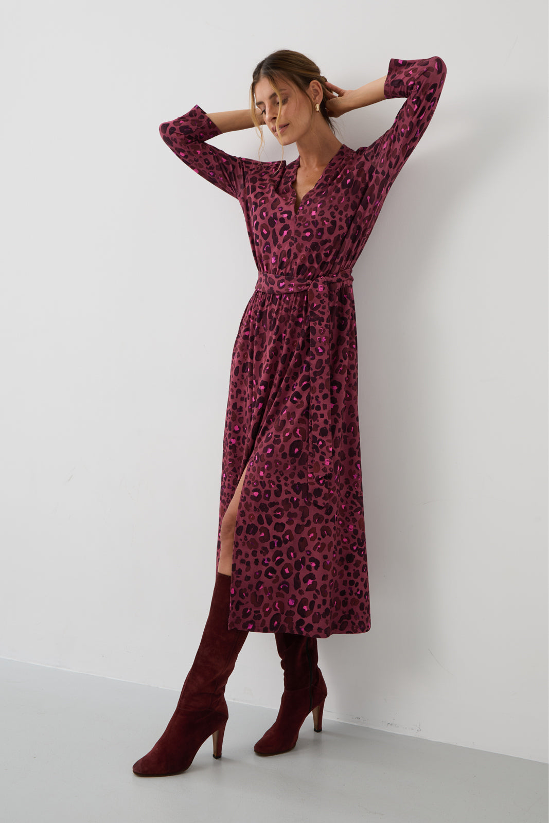 Sukienka LIBERTY DRESS print bloody leo
