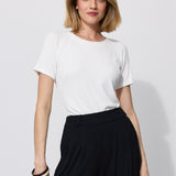 SAWCIA Z KRÓTKIM RĘKAWEM off white