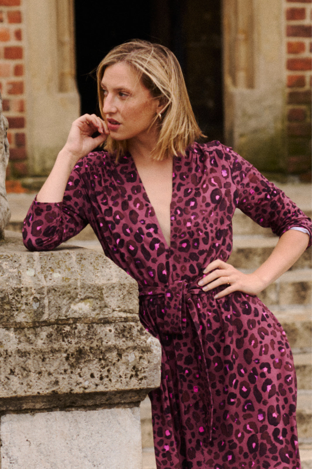 Sukienka LIBERTY DRESS print bloody leo