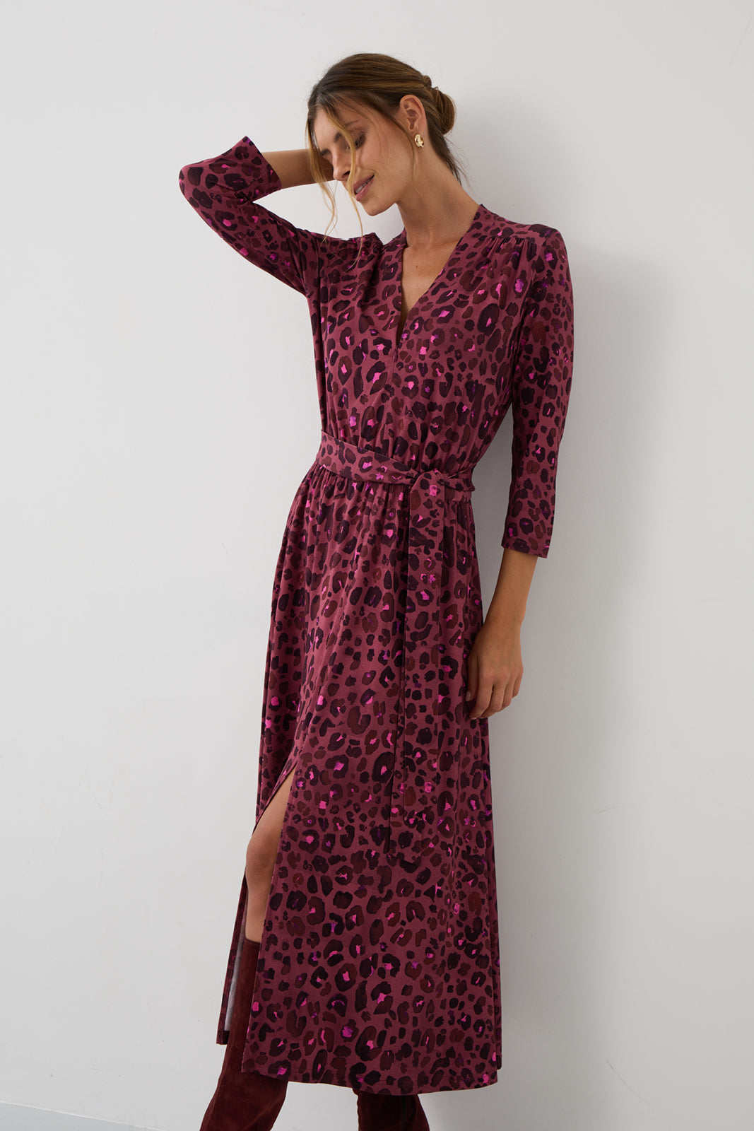 Sukienka LIBERTY DRESS print bloody leo