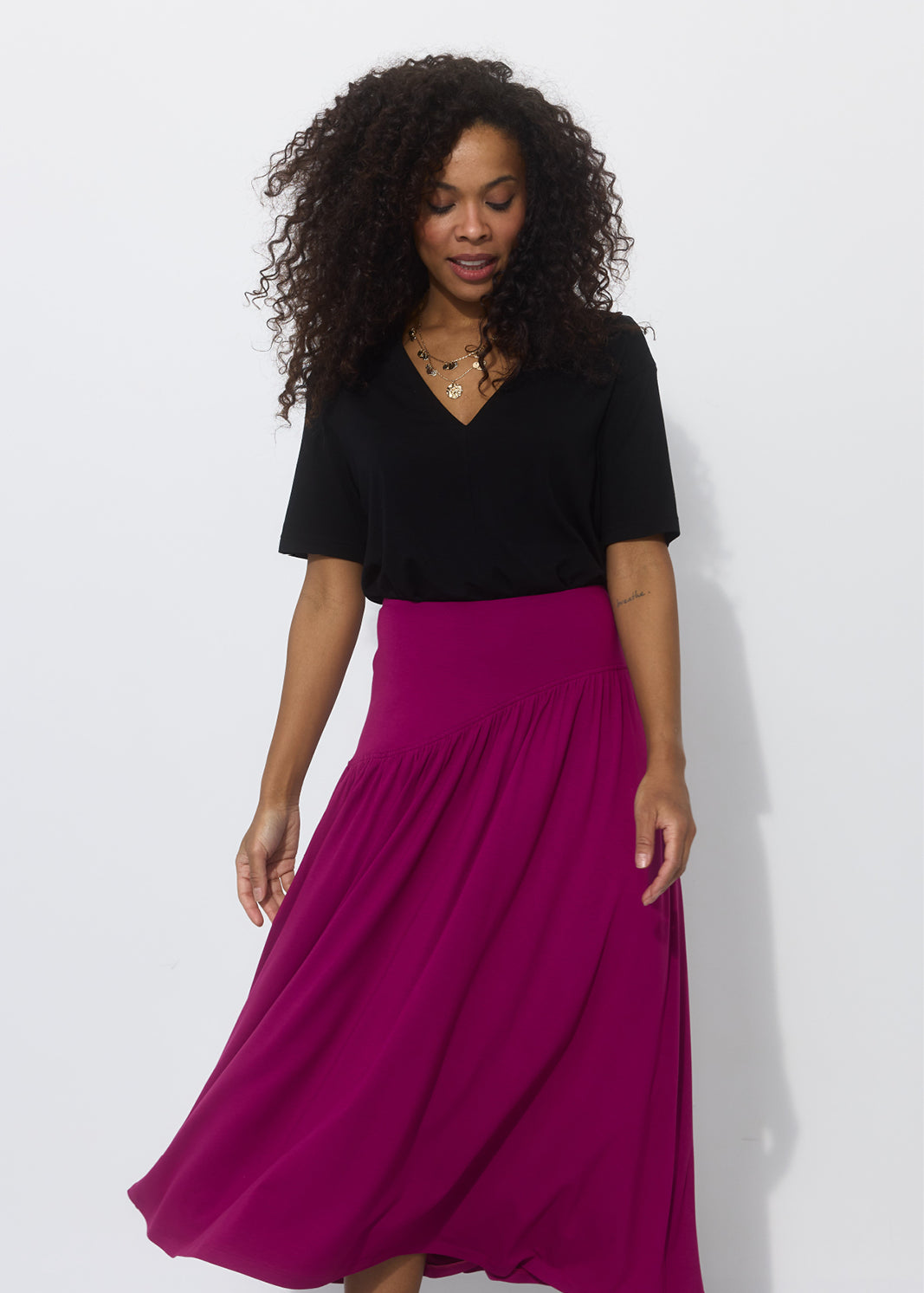 HIPS DON'T LIE MIDI purple