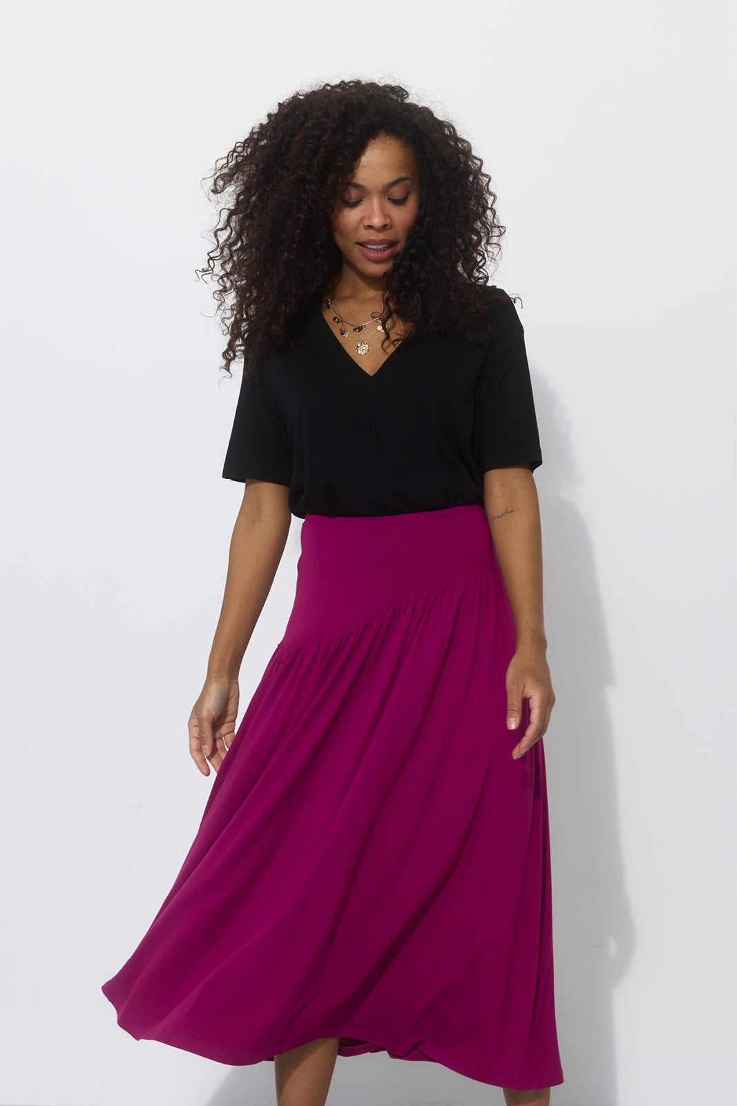HIPS DON'T LIE MIDI purple