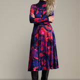 Sukienka GO(LF) FOR IT print Dreamworld orange & violet