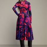 Sukienka GO(LF) FOR IT print Dreamworld orange & violet