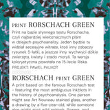 Dress LIBERTY DRESS Rorschach green print