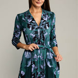 Dress LIBERTY DRESS Rorschach green print