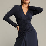 Dress MUSE dark petrol