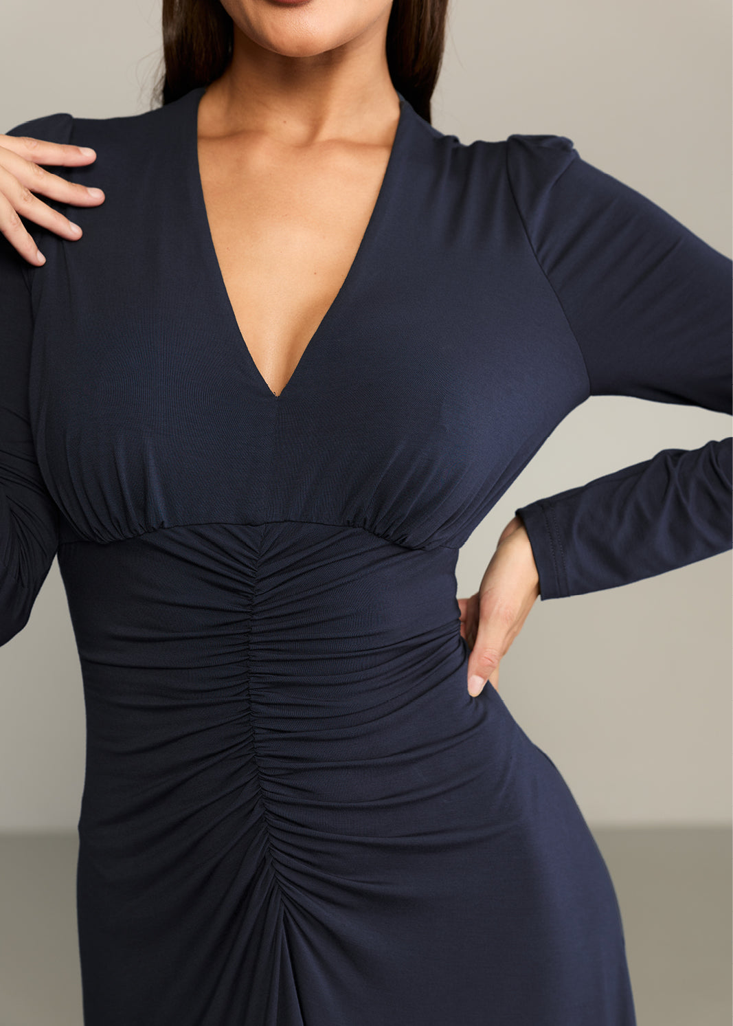 Dress MUSE dark petrol