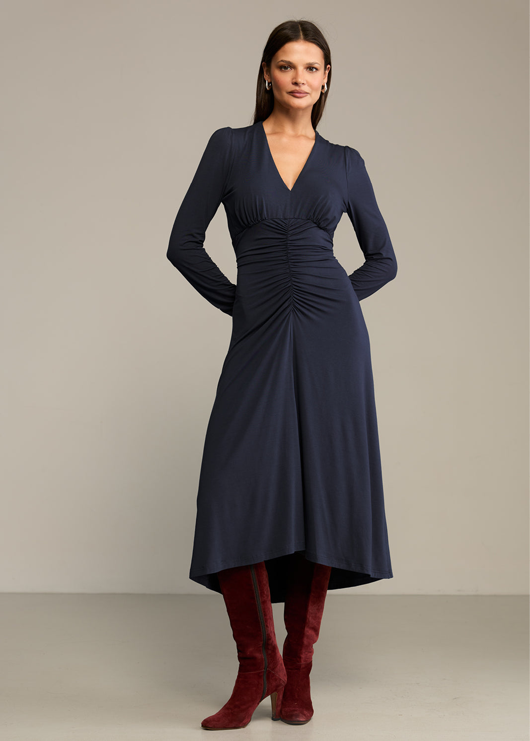 Dress MUSE dark petrol