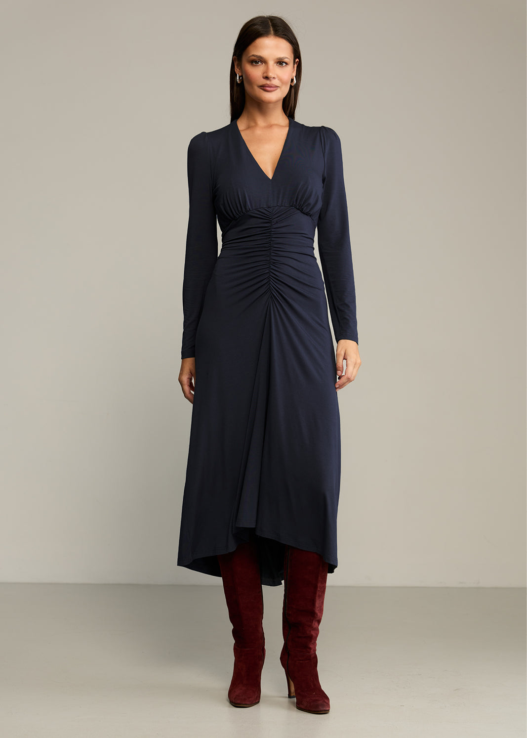 Dress MUSE dark petrol