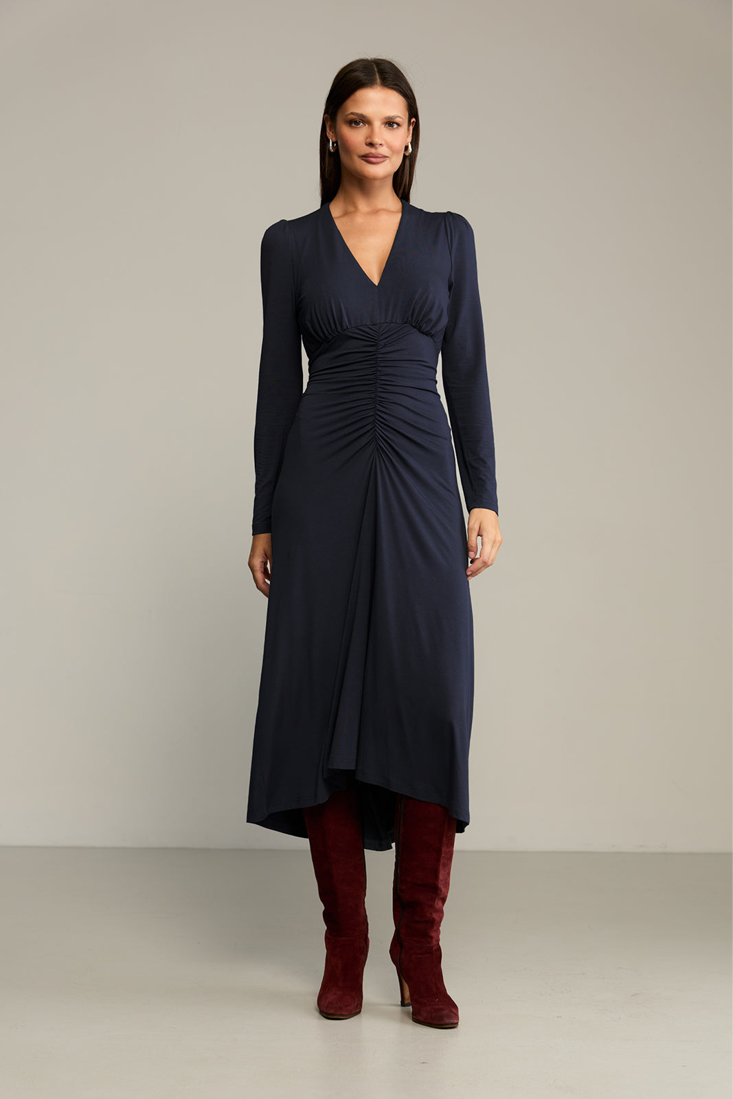 Dress MUSE dark petrol