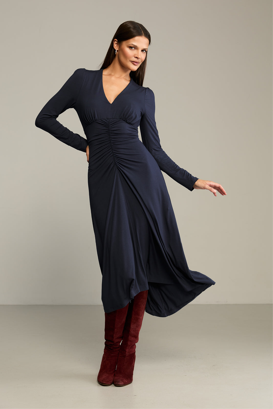 Dress MUSE dark petrol