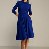 Sukienka NATURAL BEAUTY art blue