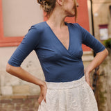 Bluzka EWELINA new denim