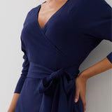 Goddess Dress Above the Knee Night Navy