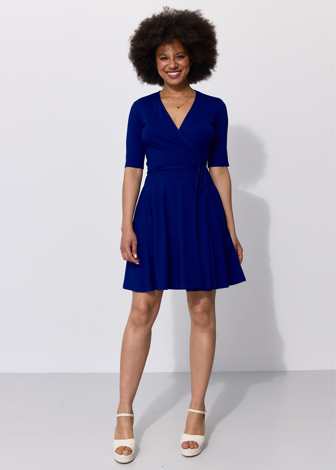 Dress CRAZY IN LOVE art blue