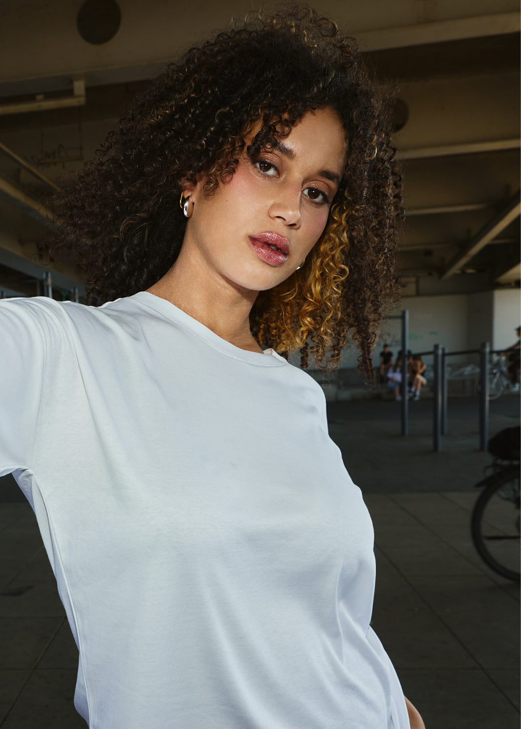 T-shirt MY TIME white