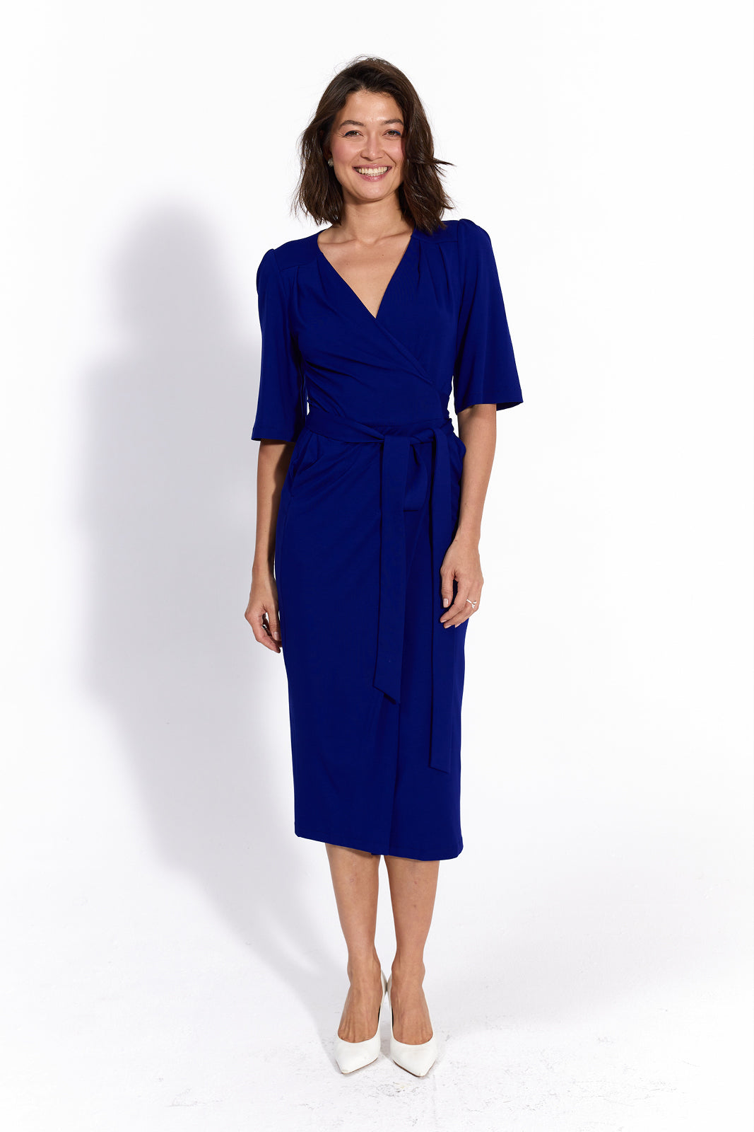 Dress MY BRILLIANT FRIEND art blue