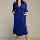 Dress MY BRILLIANT FRIEND art blue