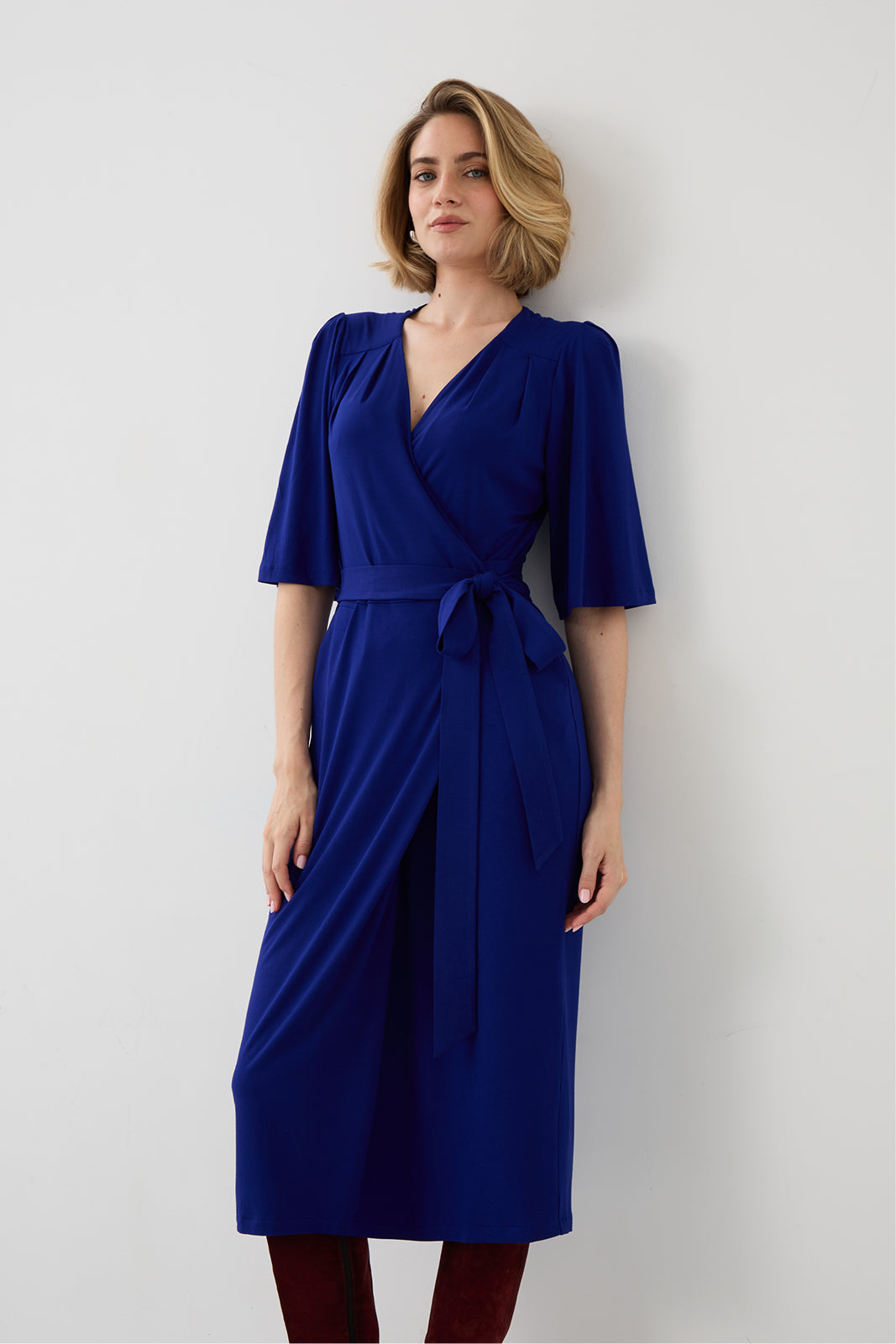 Dress MY BRILLIANT FRIEND art blue