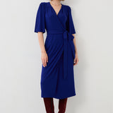 Dress MY BRILLIANT FRIEND art blue