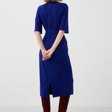 Dress MY BRILLIANT FRIEND art blue