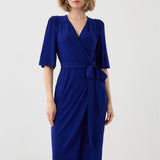 Dress MY BRILLIANT FRIEND art blue