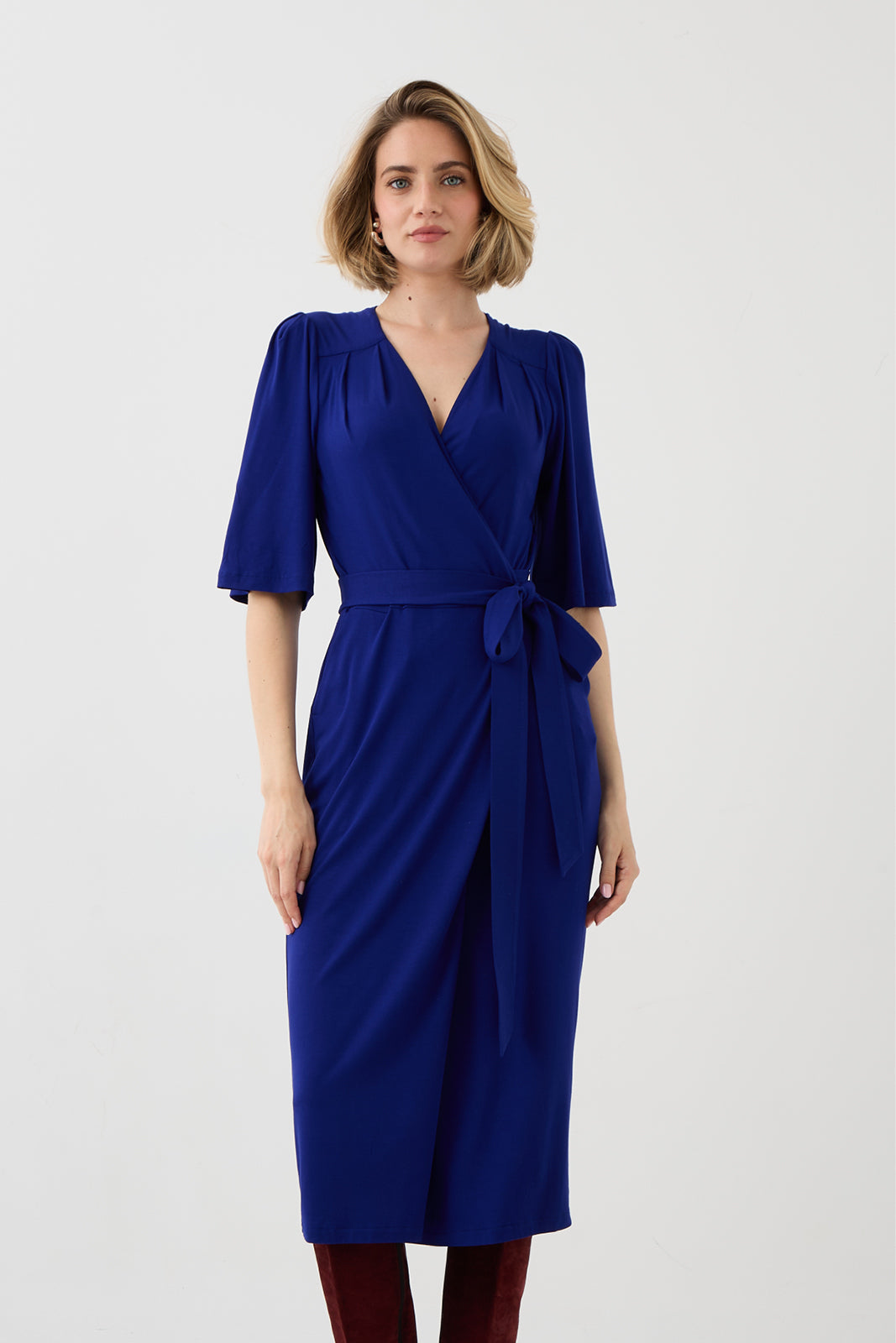 Dress MY BRILLIANT FRIEND art blue