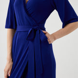 Dress MY BRILLIANT FRIEND art blue