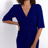 Dress MY BRILLIANT FRIEND art blue