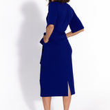 Dress MY BRILLIANT FRIEND art blue