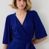 Dress MY BRILLIANT FRIEND art blue