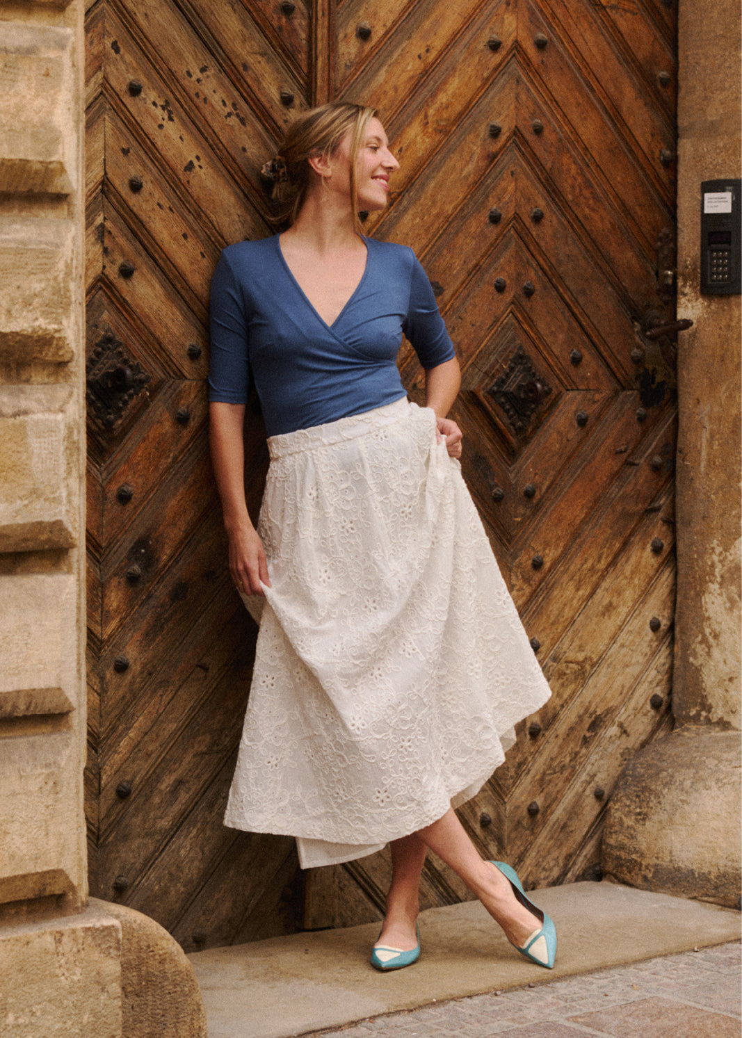 Bluzka EWELINA new denim
