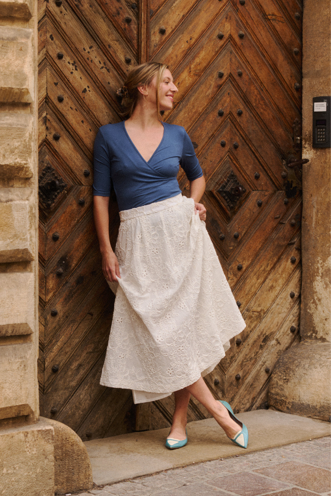 Bluzka EWELINA new denim