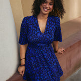 FLORENCE leo art blue print