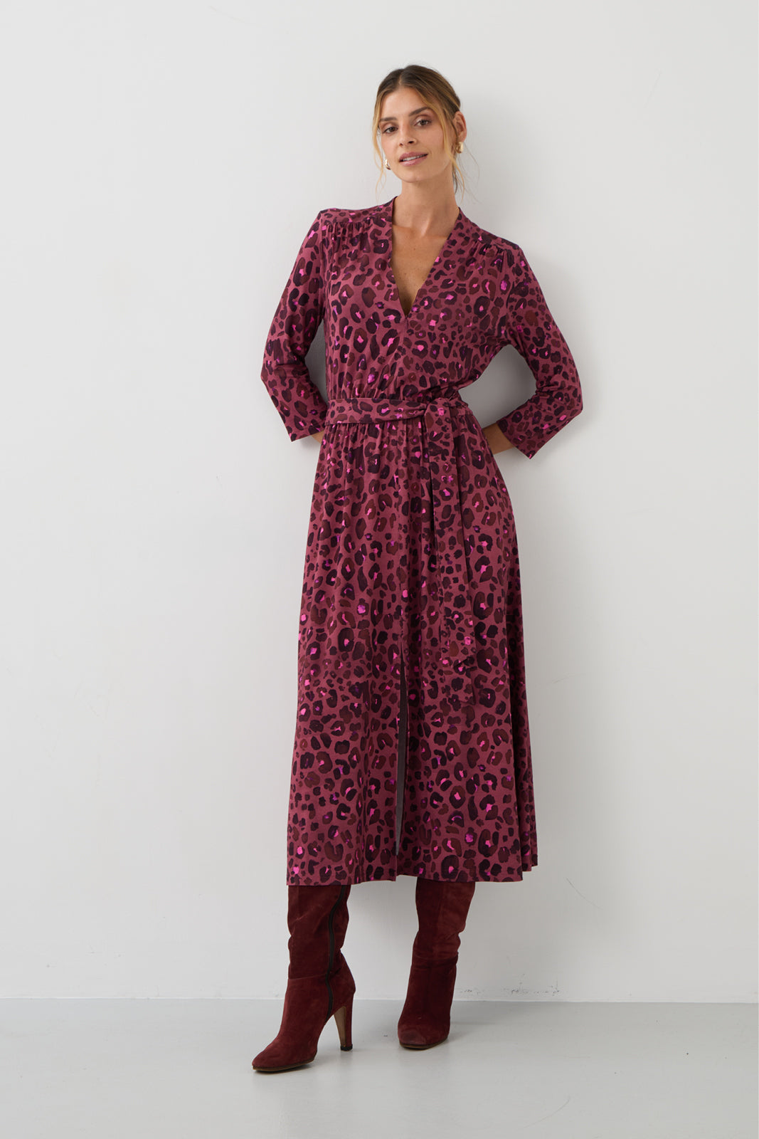 Sukienka LIBERTY DRESS print bloody leo