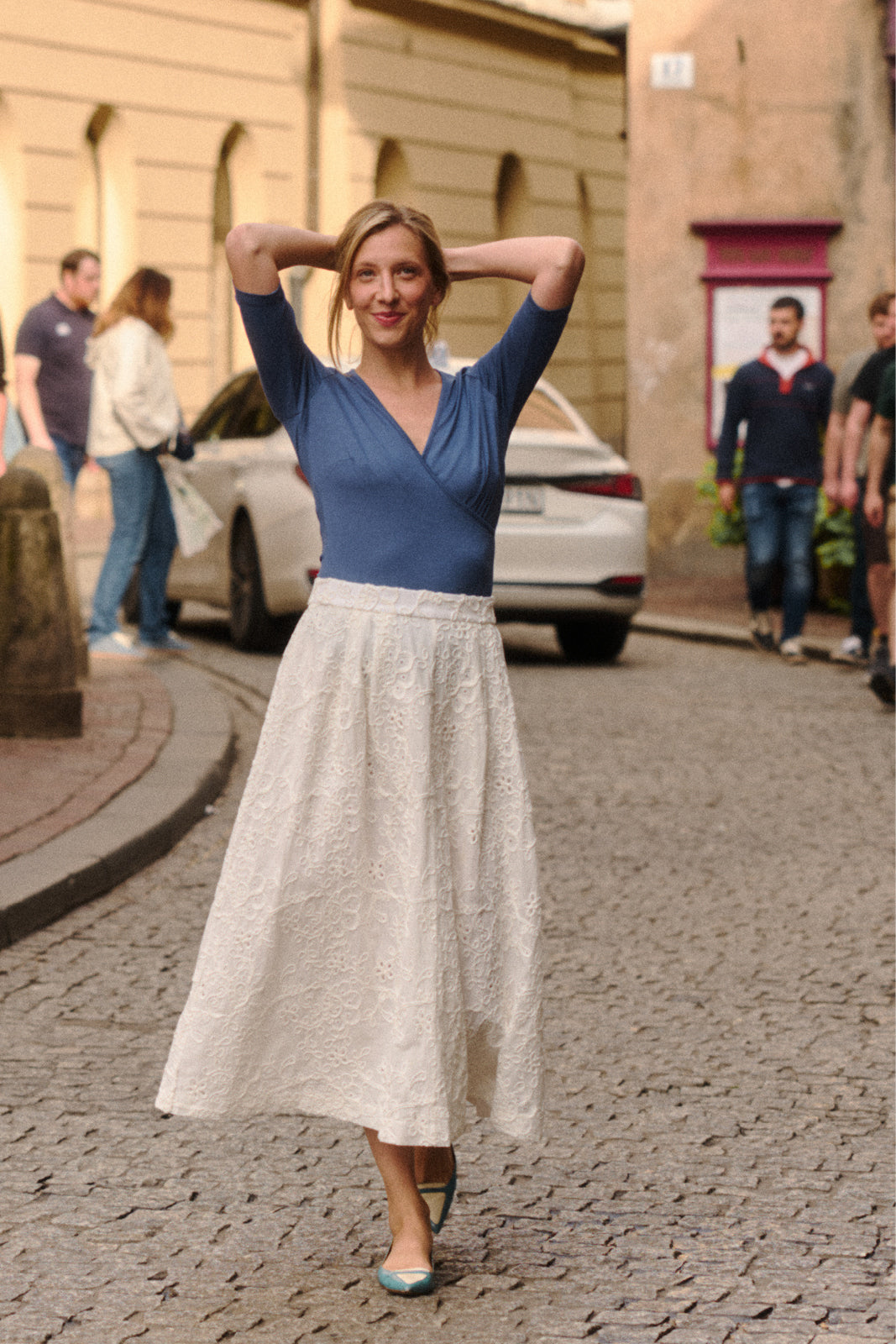 Bluzka EWELINA new denim