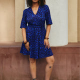 FLORENCE leo art blue print