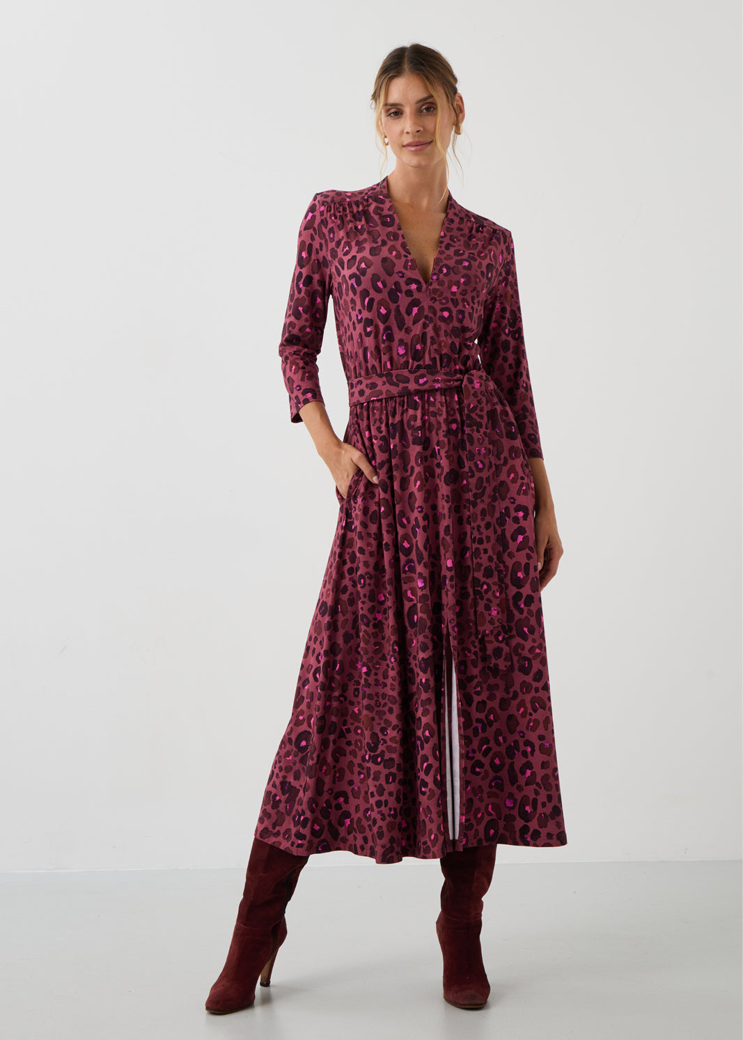 Sukienka LIBERTY DRESS print bloody leo