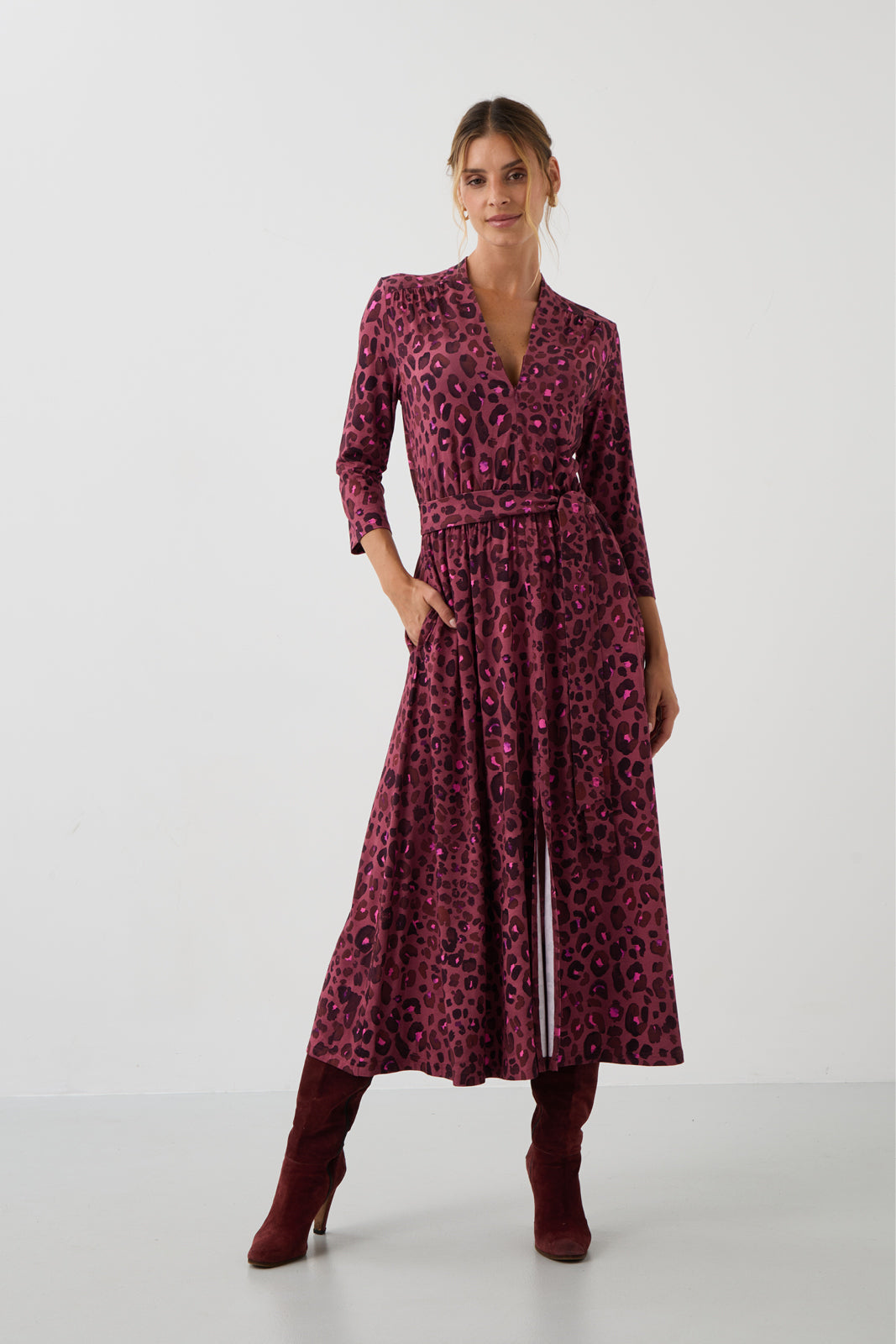 Sukienka LIBERTY DRESS print bloody leo