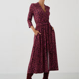Sukienka LIBERTY DRESS print bloody leo
