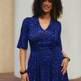 FLORENCE leo art blue print