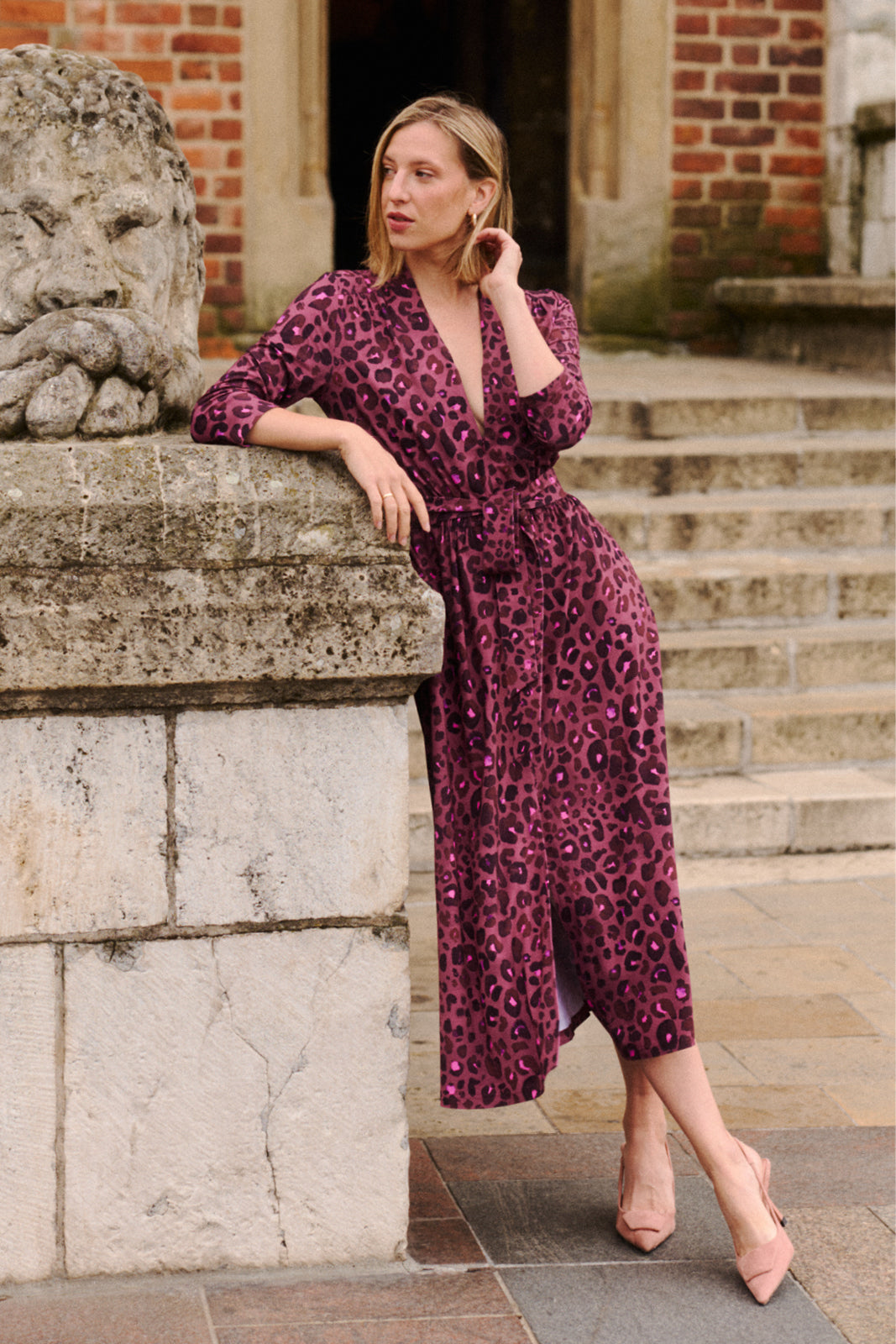Sukienka LIBERTY DRESS print bloody leo