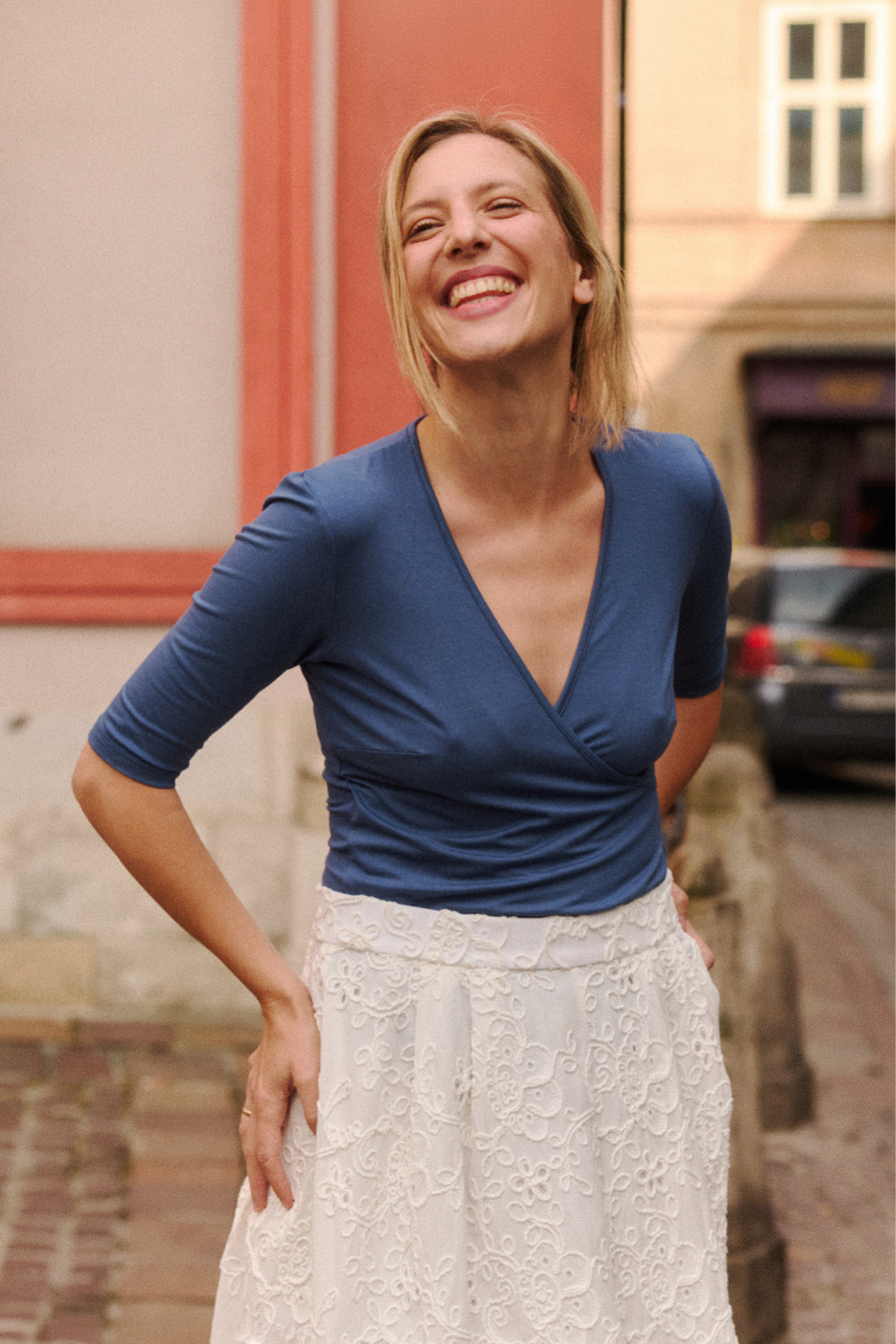 Bluzka EWELINA new denim